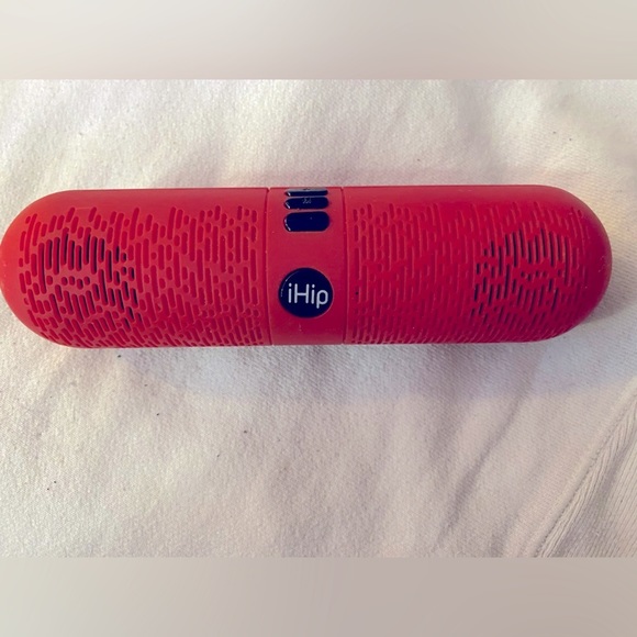 Red Ihip Bluetooth Wireless Jambar Speaker - Picture 1 of 4